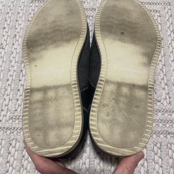 English Laundry Black and Gray Men's Oxfords - Picture 5 of 5